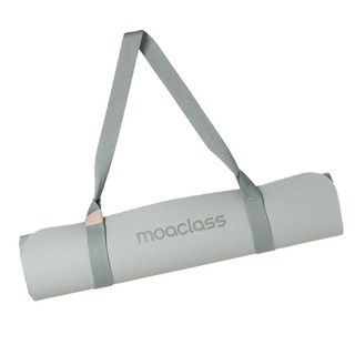 Moaclass TPE 雙面瑜珈墊, 鼠尾草綠, 1個