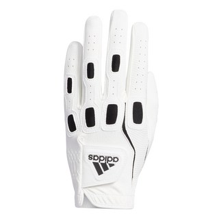 Adidas Golf 男士 Multi Fit 高爾夫球手套 左手用, 1個, 白黑色