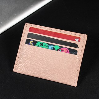 엘쏘 심플디자인 쓰리 포켓 명함 카드 지갑