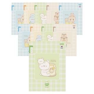 PENPIA 800 5格基本練習筆記本 小學適用, 10本, 款式隨機