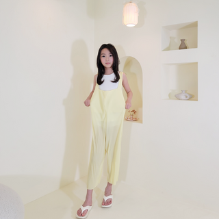 Nanofit 兒童百褶吊帶褲