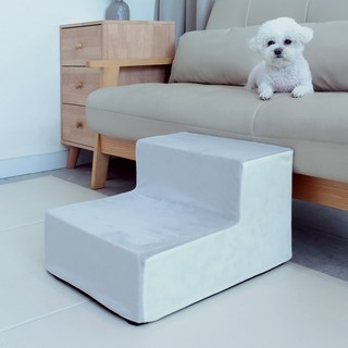 딩동펫 반려동물 콤비 배색 논슬립 계단, 어반그레이, 1개