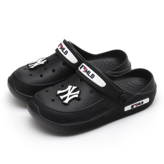 MLB 童款紐約洋基隊鞋扣洞洞鞋