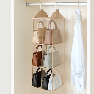 Nature Living Monoble 包包掛架收納架 6格, 1個, 混合顏色