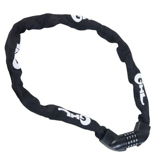 OMAX 專利巨霸鐵鍊密碼鎖 GHL-130, 黑色, 1個