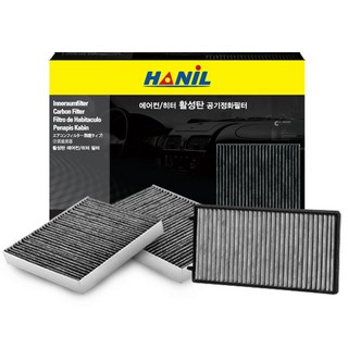 한일 활성탄 자동차 에어컨필터, c179, 3개