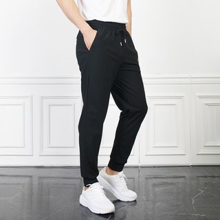 男士高爾夫涼感BN高彈力萊卡冰絲工裝束口褲