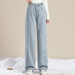 LUNA GIRL 女性Orenas刷毛丹寧褲 L25WP091707