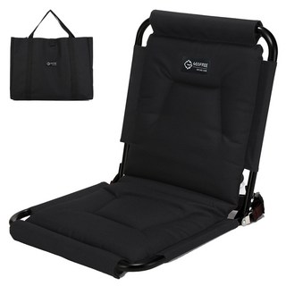 GEOFREE 舒適軟墊和室椅, 黑色(椅子), 1套