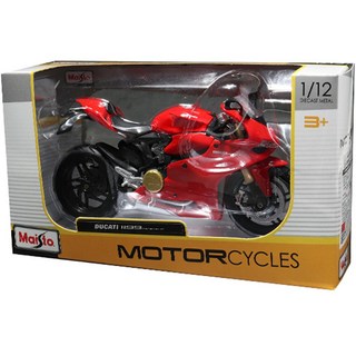 Maisto 1:12 杜卡迪 1199 Panigale 摩托車模型 紅色, 1個