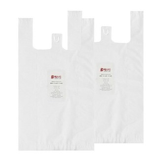 SD 白色塑膠袋 3號 5L, 1組