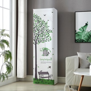 러블리 사각형 스탠드 에어컨커버 L05, 타입5