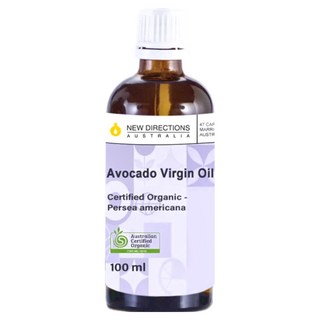 NEW DIRECTIONS 新方向 ACO有機基底油/按摩油/保濕油/基礎油/酪梨油, 1個, 100ml