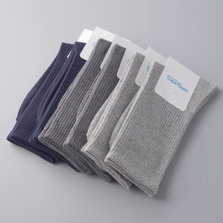 Superbasic 1390 素色中筒襪3件組