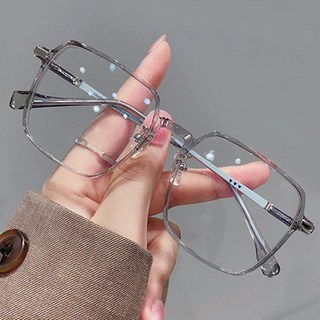 BEOURGUEST 方形大尺寸輕量TR眼鏡框膠框眼鏡