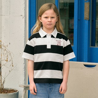 MaritheFrancoisGirbaud 兒童 ENFANT POLO 條紋 TEE