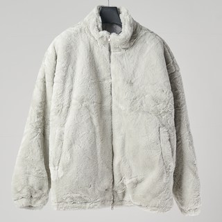 HIHOO 男款貂皮毛絨外套