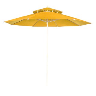 AUTING 雙層遮陽傘, 黃色