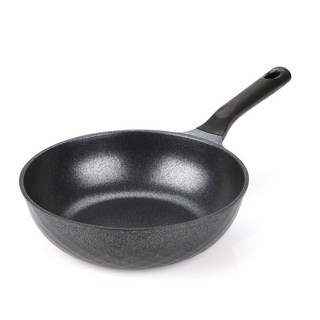 Kitchen-Art 電磁爐適用 科特銀色炒鍋, 1個, 30cm