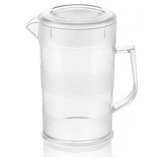 咖啡廳自助吧輕量水壺 2L, 1個, 透明色