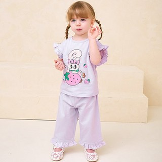 milkmile Esther Bunny女童款非常兔子上衣+褲子套裝