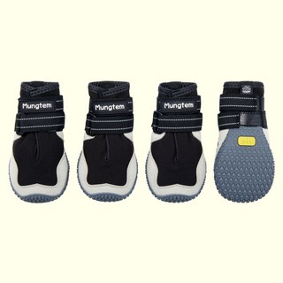 멍템 강아지 신발, 그레이, 1개
