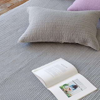 누블 고온에 삶은 줄누빔 피그먼트 60수 아사 순면 베개커버