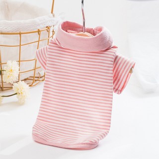 寵物 Artipet 柔軟條紋襯衫, 粉紅色, 1個