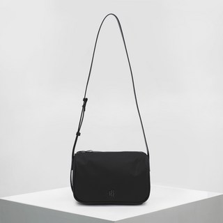 3reminds TRM 再生尼龍盒型迷你斜揹包 T47W, 黑色
