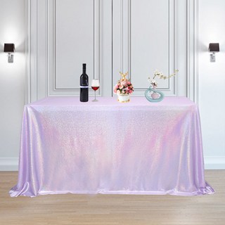 Maket Gamseong 生日婚禮派對桌布, 1個, 薰衣草紫