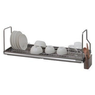 퀸넥스 DIY 304 부착식 식기건조대 900, 1단, 티타늄, 1개