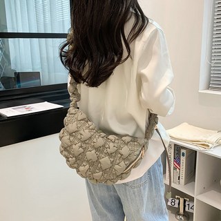 MEICHEL BonBon可愛雲朵褶皺絎縫包 11391, 淺褐色