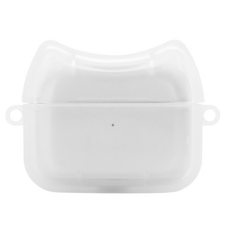 구스페리 고양이귀 에어팟 케이스, 에어팟 프로 3, 반투명, 1개