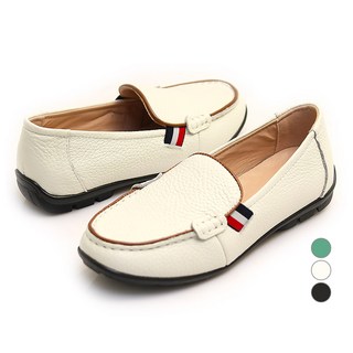 Trisha 女款皮革樂福平底舒適鞋 TMA9217