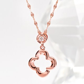 Juri.ette 14K/18K 女性花朵勒內金項鍊