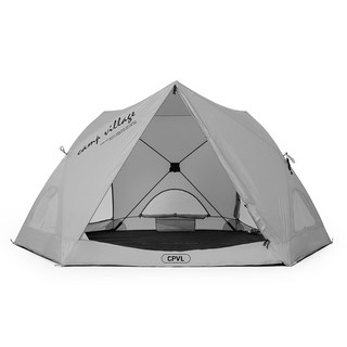CAMP VILLAGE Unos 簡易安裝帳篷, 4人, 灰色