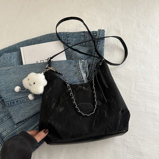 UNHEVE 鏈條肩背包 + 鑰匙圈套組