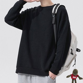 엠씨티 프리미엄 오버핏 DY 3단쭈리 무지 맨투맨