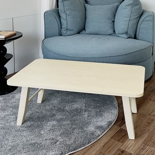 Hey Molly Harang 原木方形摺疊客廳沙發茶几 900mm, 原木色