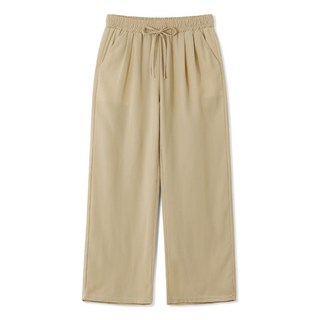 M.N.C 男士透氣純亞麻雙褶寬版長褲 MDIP551LJ