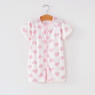 베베니즈 유아용 패턴메쉬 반팔 롬퍼