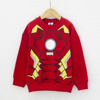 漫威男童長袖角色扮演大學T