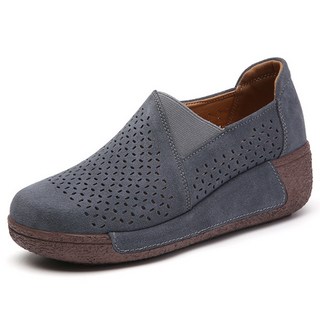 Binshoe 女款辦公室復古厚底運動鞋