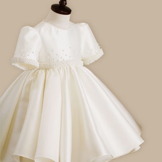 Edgeland 女童珍珠串珠洋裝