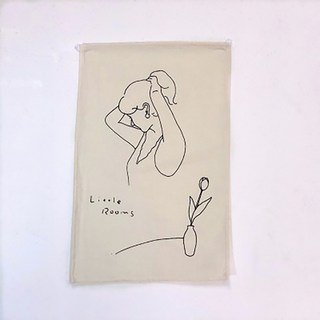 Market A 繪圖插畫掛毯, TYPE6