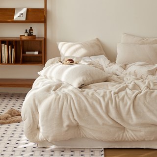 maatila 10mm細纖維絨毛糖果色冬被組