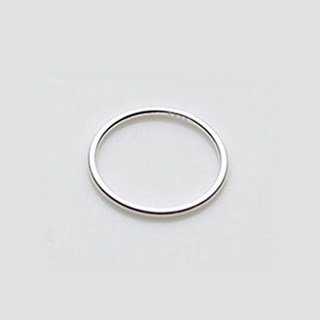 hermosa j 女款 925純銀 疊戴細戒指 R011 + 擦拭布 + 禮物盒套組