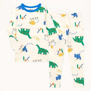 mollimelli Friends 兒童迷你恐龍室內上下套裝