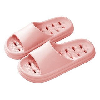 美得像專櫃 鏤空浴室拖鞋, 粉色, 2雙