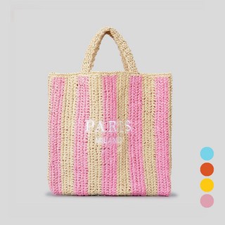 엘쏘 라탄 라피아 그물 밀짚 라틴 해먹 네트 백